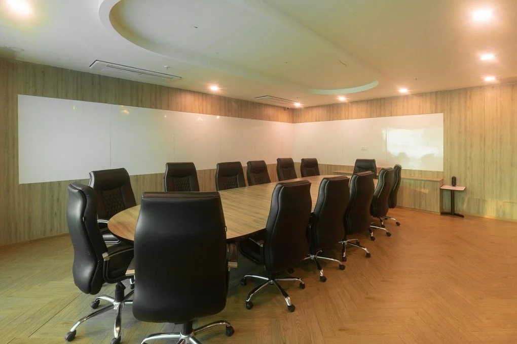 Conference room at Kursi Cowork, Dumartarai